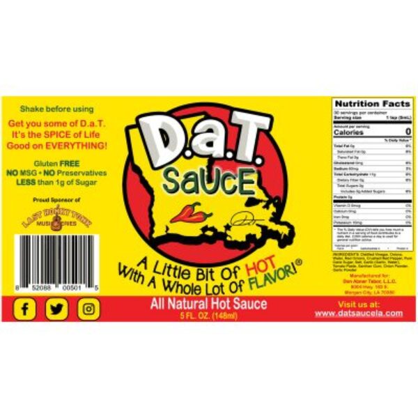D.a.T. SaUcE 5oz. Bottle